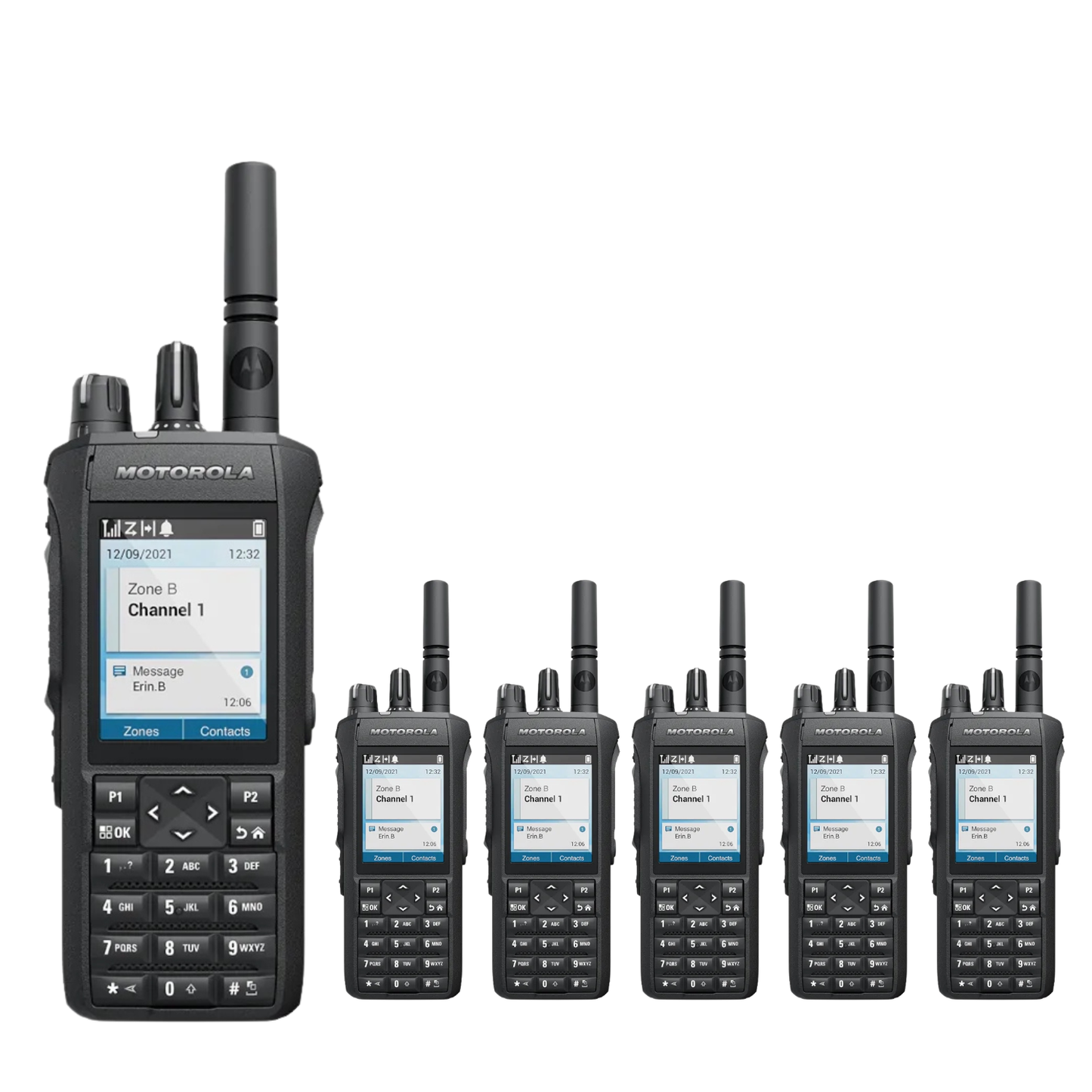 Motorola R7 6 Pack | Digital UHF Full Keypad Display GNSS Premium (MDH06RDN9XA2AN-AU)