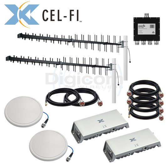 Cel-Fi GO G41 Smart Signal Repeater | Home & Office DELUXE Kit