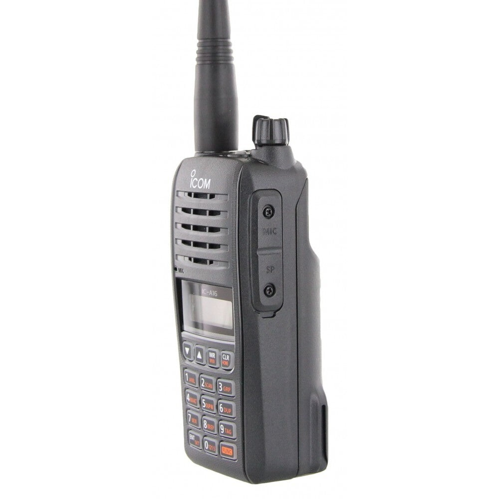 IC-A16E, NON-BT | 6 Watt (PEP), Handheld VHF Airband Transceiver (NON-BLUETOOTH)