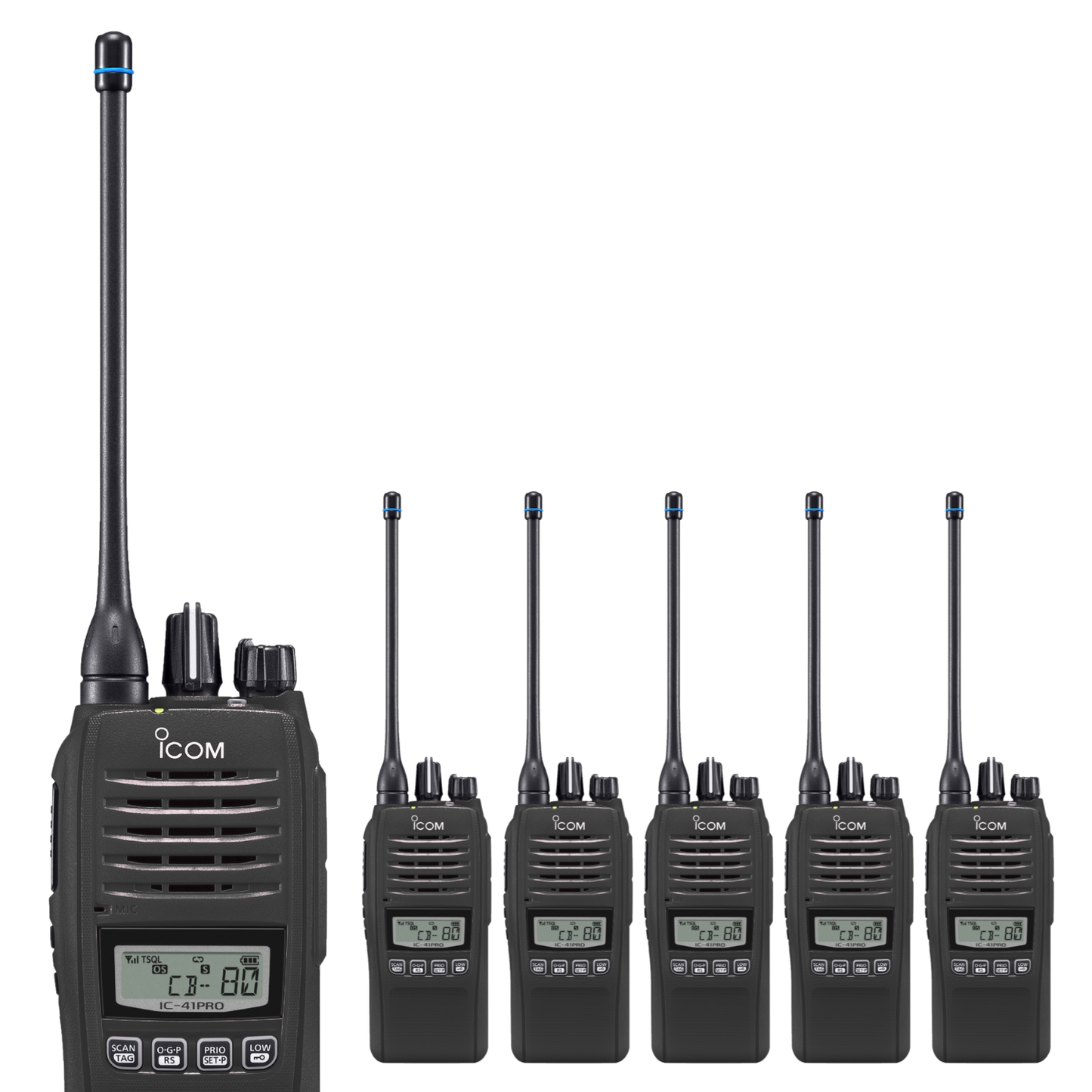 Icom IC-41 Pro 6 Pack | Radios Only