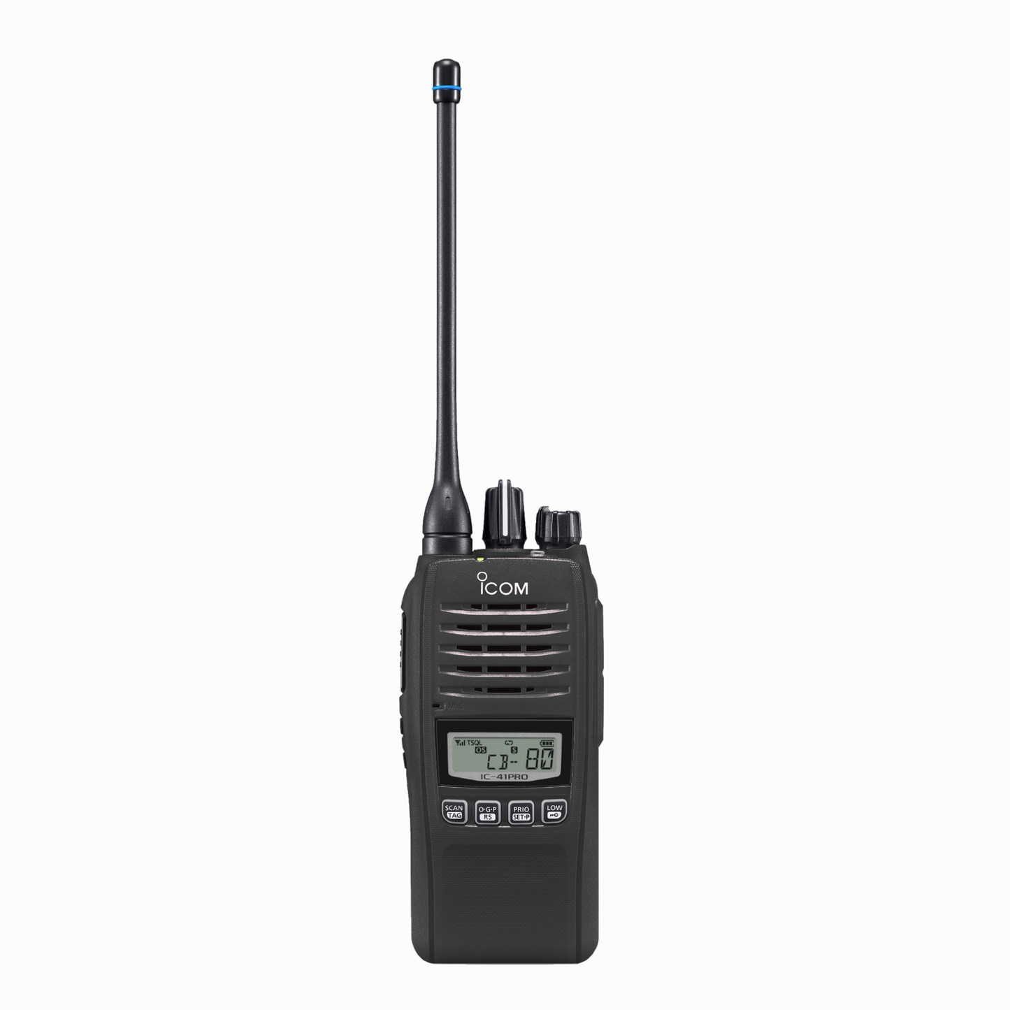 Icom IC-41 Pro 6 Pack | Waterproof Speaker Mics + 6 Bay Charger