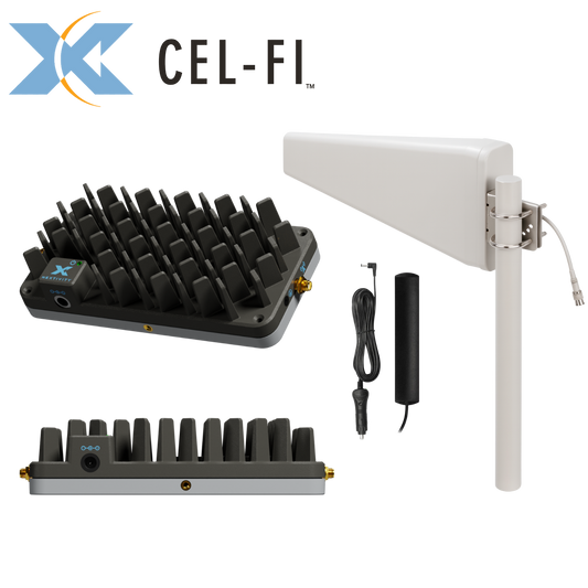 R41 ROAM CEL-FI GO 5G 4G Mobile Cellular Phone Booster with 11dBi Antenna