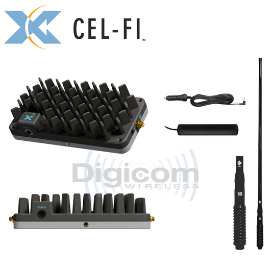 R41 ROAM CEL-FI GO 5G 4G Mobile Cellular Phone Booster with 7.5dBi Antenna