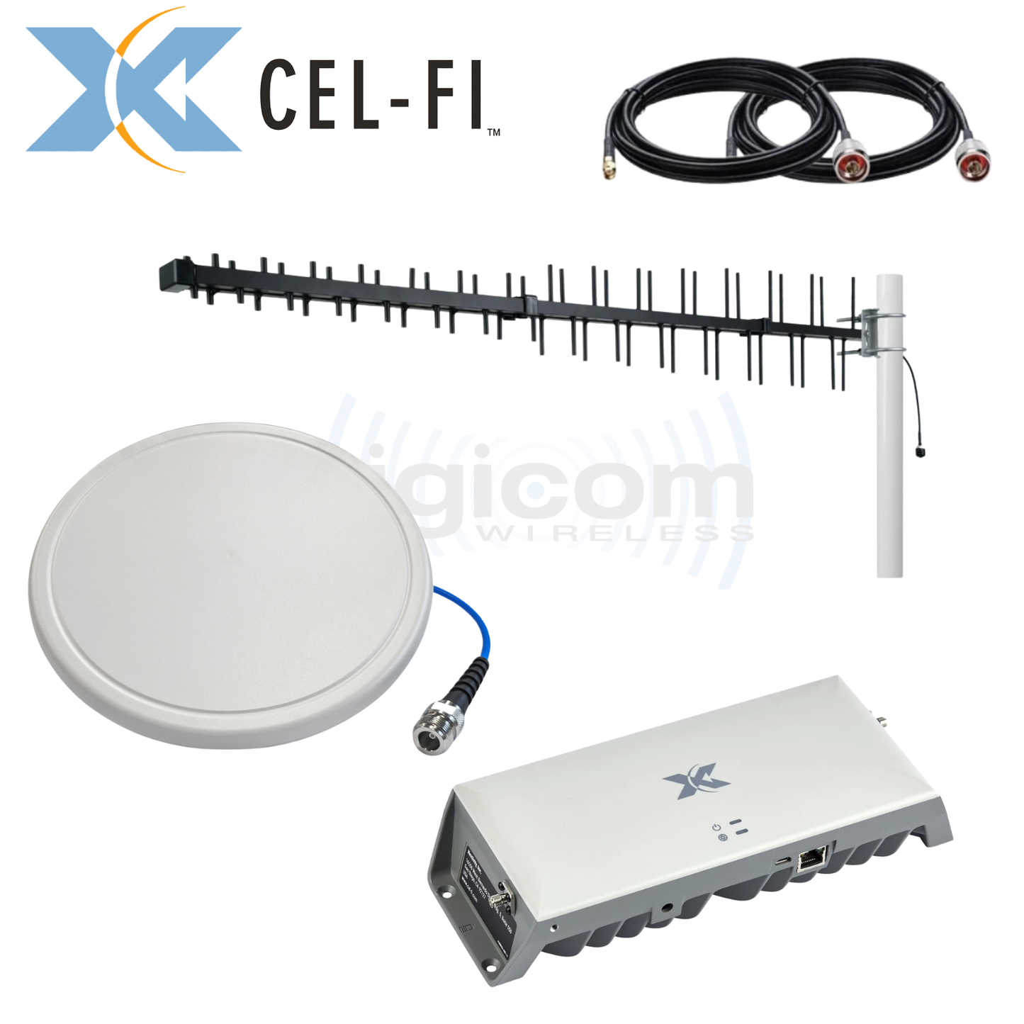 Cel-Fi GO G41 Smart Signal Repeater | Home & Office, BASIC Kit